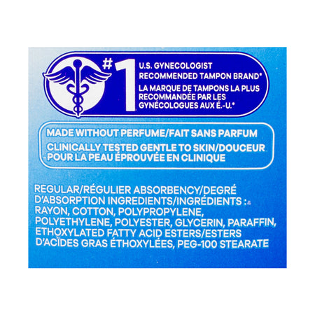Tampax Compact Pearl Tampons Regular Unscented - 16 ct.