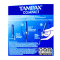 Tampax Compact Pearl Tampons Regular Unscented - 16 ct.