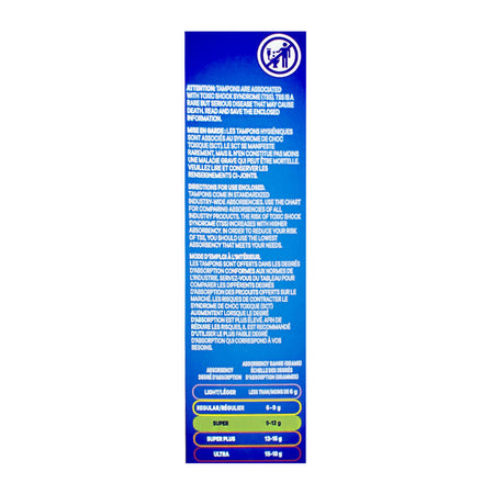 Tampax Pearl Super Unscented Tampons - 10 ct.