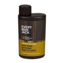 EVERY MAN JACK Sandalwood Body Wash- 3 oz.