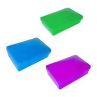 NEW Plastic FreeStyle Soap Box  Assorted Colors - 5 oz.