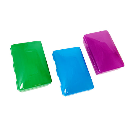 Plastic FreeStyle Soap Box  Assorted Colors - 5 oz.