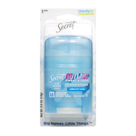 Secret Outlast Deodorant 0.5 oz - Carded