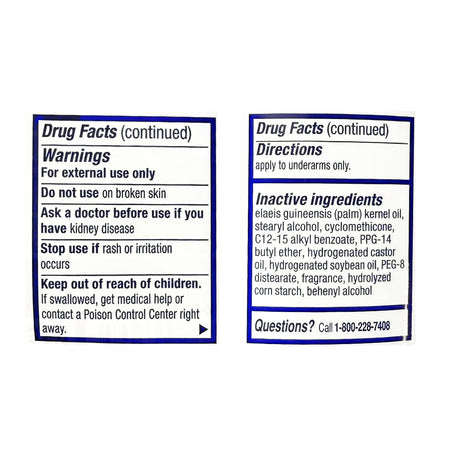 Lady Speed Stick Powder Fresh Deodorant - 1.4 oz.