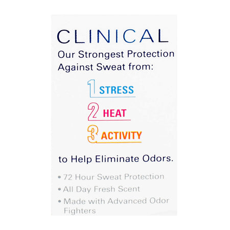 Secret Clinical Strength Completely Clean Invisible Solid Deodorant - 1 oz.