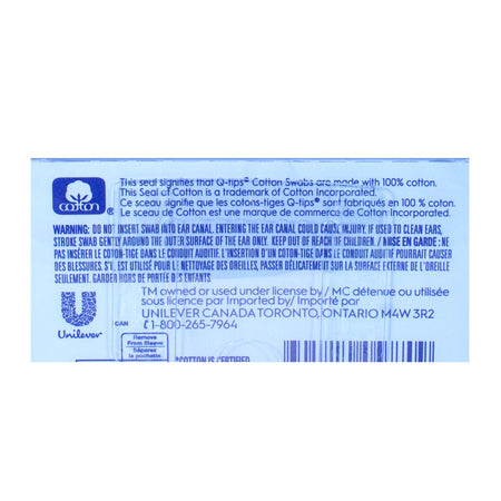 Q-tips Organic Cotton Swabs - 30 ct.
