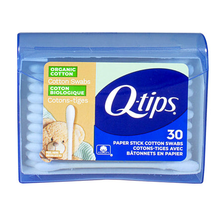 Q-tips Organic Cotton Swabs - 30 ct.