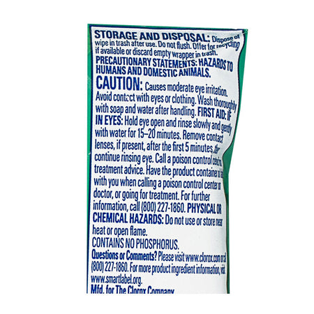 Clorox Disinfecting Wipes - Pack of 9