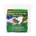 NEW Coghlan's  Tissue on the Go - With Plastic Dispensers - Pack of 2