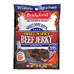 Bridgford Sweet N' Spicy Beef Jerky - 1.25 oz
