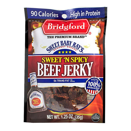 Bridgford Sweet N' Spicy Beef Jerky - 1.25 oz