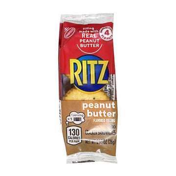 NEW Ritz Toasted Peanut Butter Sandwich Crackers - 0.93 oz.