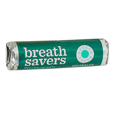Breath Savers Wintergreen Sugar-Free Mints -Roll of 12