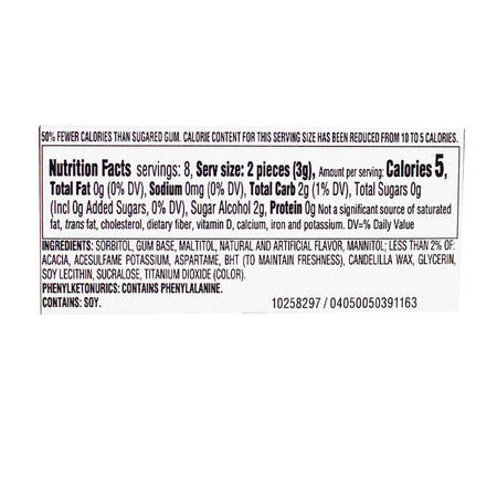 Dentyne Ice Arctic Chill Gum - 16 Pieces