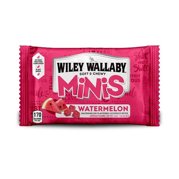 Wiley Wallaby Watermelon Minis Licorice Bites - 2 oz.