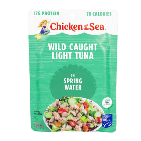 Chicken of the Sea Light Tuna - 2.5 oz. pouch