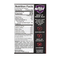 NEW All Sport Elite Strawberry Watermelon Singles To Go 3.45 oz. - 10 ct. -