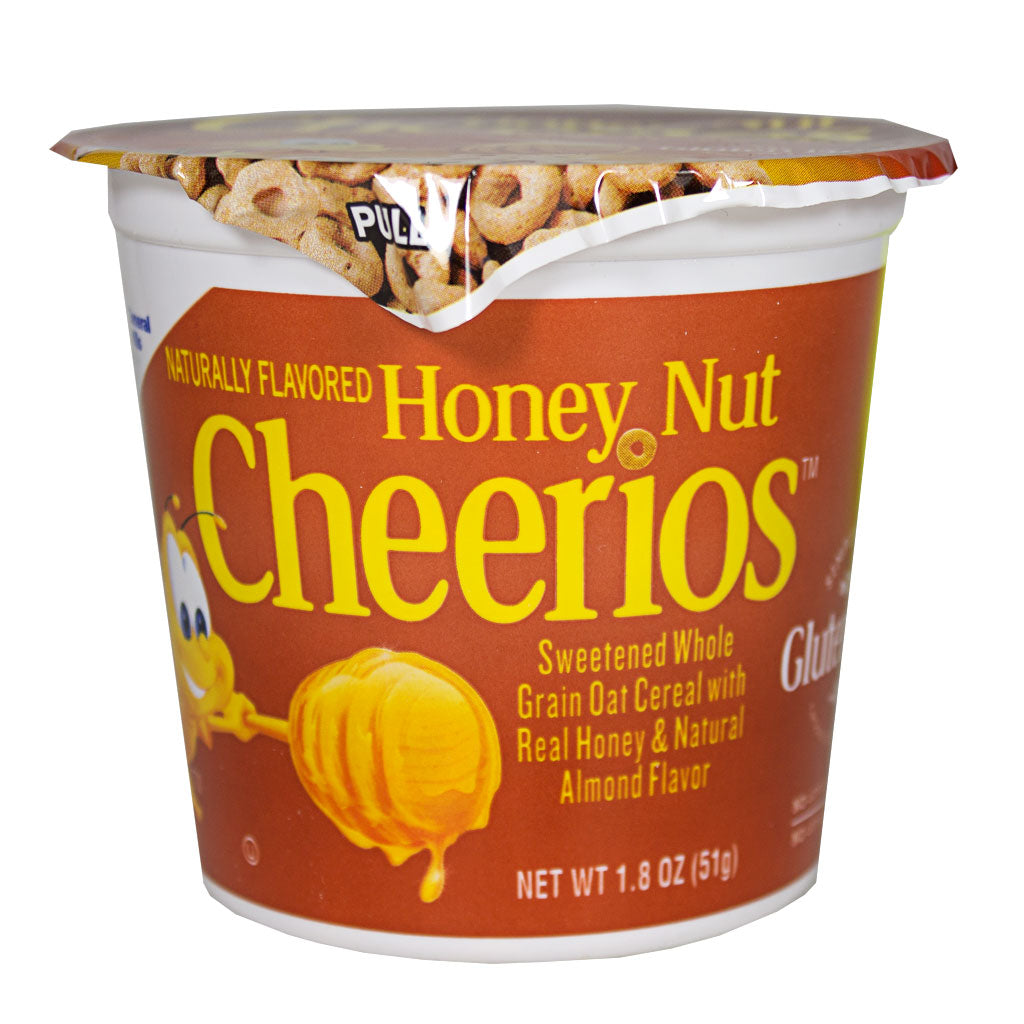Wholesale Cereal - Honey Nut Cheerios Cereal In A Cup - 1.8 oz