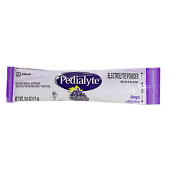 Pedialyte grape Powder, 0.6 oz. - Box of 6