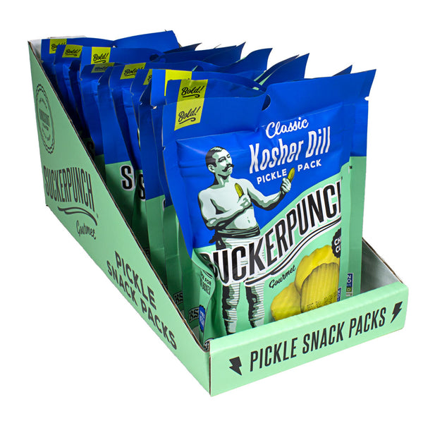 Suckerpunch Gourmet Dill Classic Pickle Chip Single Serve - 3.4 oz.