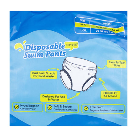 Baby Swimmer Swim Pants M-L - 3ct.