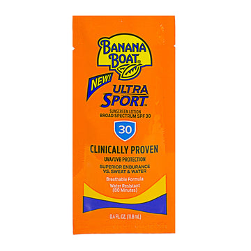Banana Boat Ultra Sport SPF 30 Sunscreen Lotion - 0.4 oz. Packet