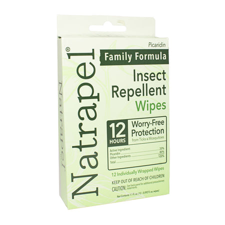 Natrapel 12 Hour Insect Repellent - One Individually Wrapped Wipe