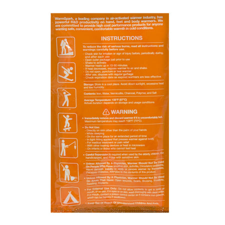 WarmSpark Hand Warmers - 1 Pair