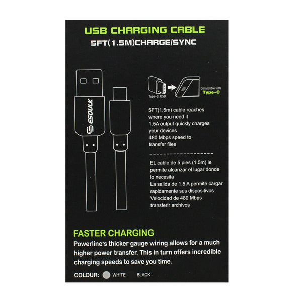 Esoulk Type C  Charging Cable - 5 ft.