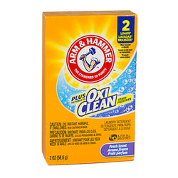 Arm & Hammer Plus OxiClean 2 Loads HE Laundry Detergent - 2 oz.