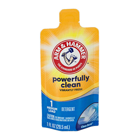 Arm & Hammer Powerfully Clean Laundry Detergent Clean Burst - 1 oz.