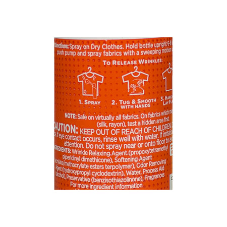 Bounce Rapid Touch-Up Wrinkle Release Spray – 3 oz.