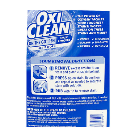 OxiClean On the Go Stain Remover Pen - 0.74 oz.