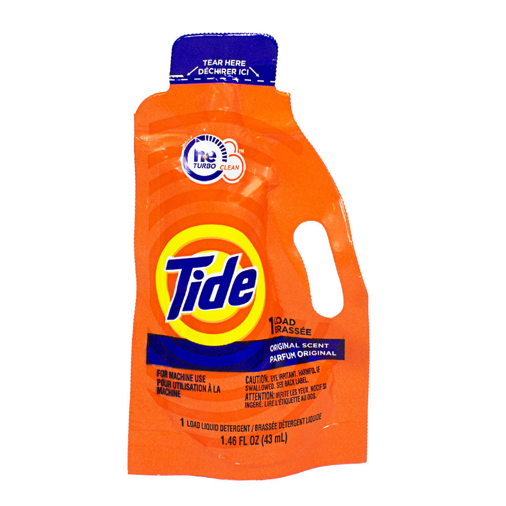 Travel Size Tide 1 Load Liquid Detergent - 43 ml. - Weiner's LTD