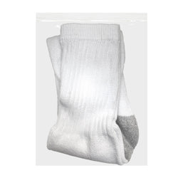 Men's Crew Sport Socks item #82438 - is 1 pair individually bagged and hangable. Item #82438-00 is a bulk bag of 12 pairs (not individually bagged or hangable)