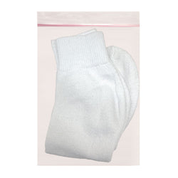 Women's Quarter Cotton Blend Sport Socks item #82463 - is 1 pair individually bagged and hangable. Item #82463-00 - is a bulk pack of 12 pairs (not individually bagged or hangable.)