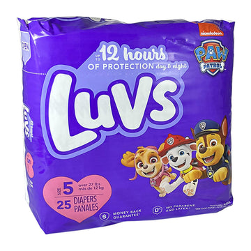 Luvs Diapers Size 5 - 25 ct.