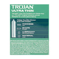 Trojan Ultra Thin Premium Lubricant - Box of 3