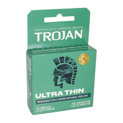 Trojan Ultra Thin Premium Lubricant - Box of 3
