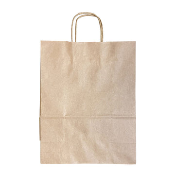 NEW Kraft Paper Shopping Bag 10 x 5 x 13"