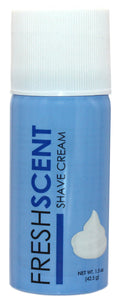 Freshscent Alcohol Free Aerosol Shave Cream - 1.5 oz.