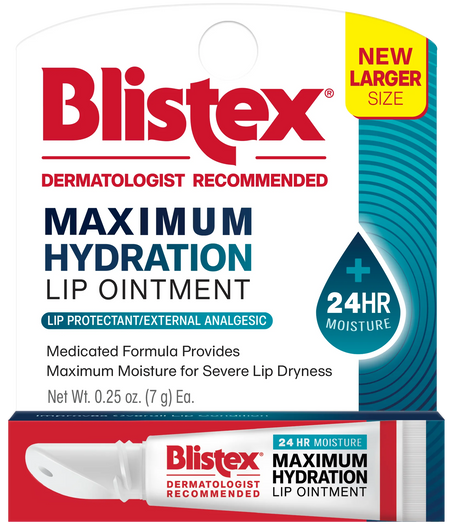 Blistex Medicated Maximum Hydration Ointment - 0.25 oz.