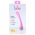 Billie Malibu Starter Kit Women Razor - 2, 5-Blade Refills & Magnetic Holder