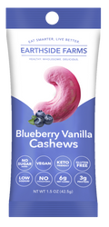 Earthside Farms Blueberry Vanilla Cashews- 1.5 oz