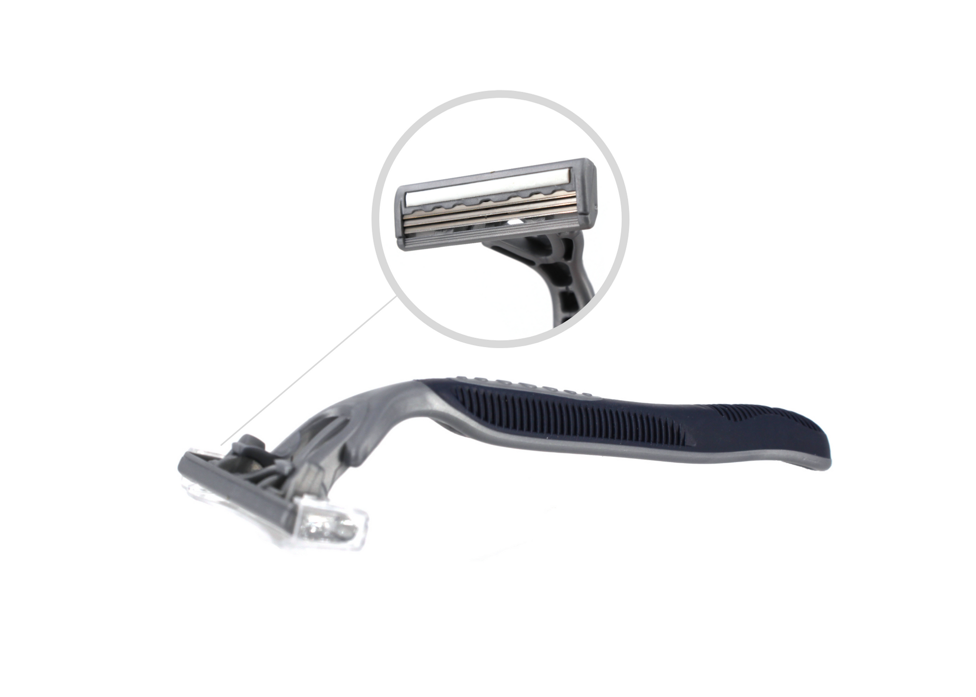 Triple Blade Razor with Lubricating Strip - Weiner's LTD