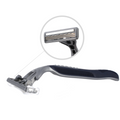 Triple Blade Razor with Lubricating Strip