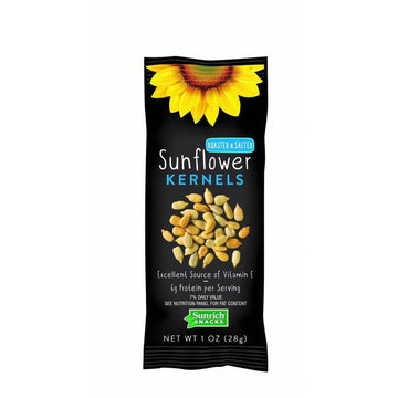 NEW Sunrich Naturals Salted & Roasted Sunflower Kernels - 1.0 oz.