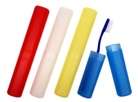 DBW - Plastic Toothbrush Holder Assorted Colors