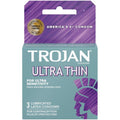 Trojan Ultra Thin Premium Lubricant - Box of 3