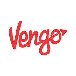 Red 'Vengo' logo on a white background